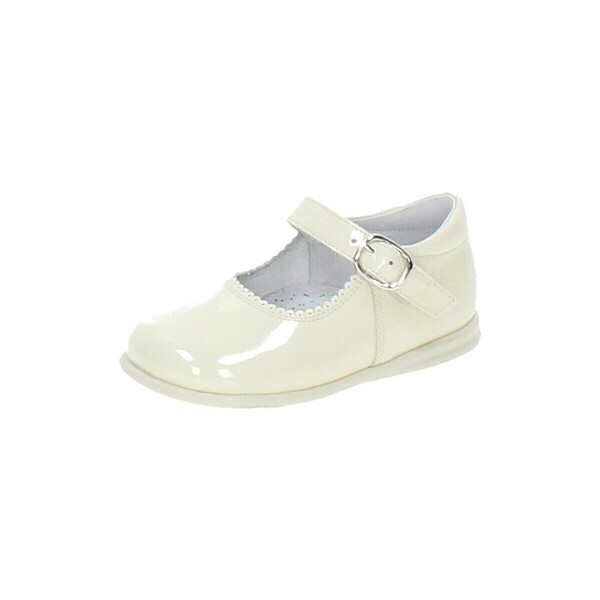  Bambineli  Baleriny Dziecko Bambineli  457 Merceditas  Charol Con Hebilla Beige  