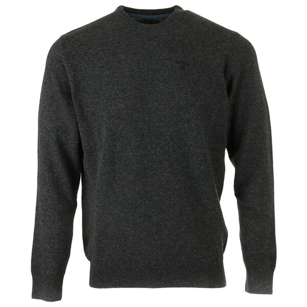  Barbour  Swetry Barbour  Essential Lambswool Crew Neck  