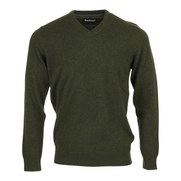  Barbour  Swetry Barbour  Essential Lambswool V Neck Sweater  