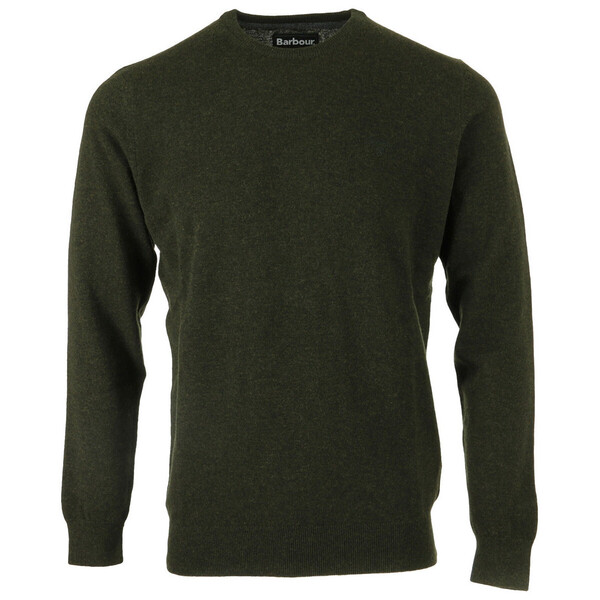  Barbour  Swetry Barbour  Essential Lamswool Crew Neck  