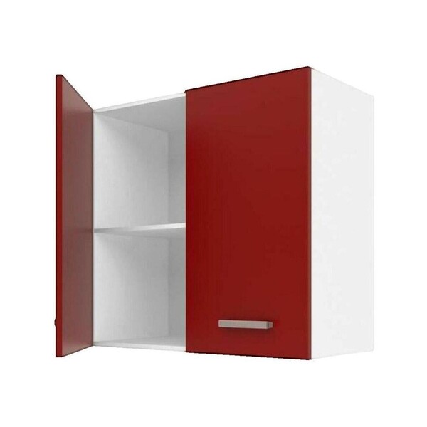  Bigbuy  Szafy Bigbuy  Meuble Haut De Cuisine  Ultra Rouge Mat  