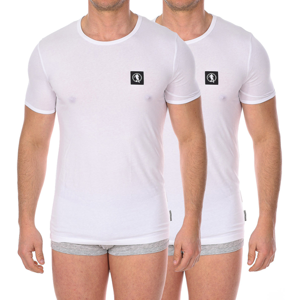  Bikkembergs  Podkoszulki Bikkembergs  Bkk1uts07bi-white  