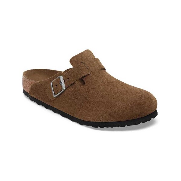  Birkenstock  Chodaki Birkenstock  Boston Soft Footbed Suede Leather  