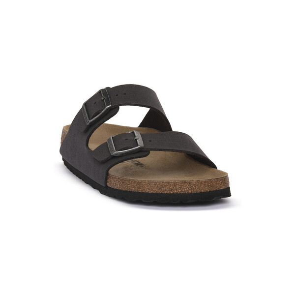  Birkenstock  Klapki Birkenstock  Arizona Velvet Gray Birkibuc Calz S  