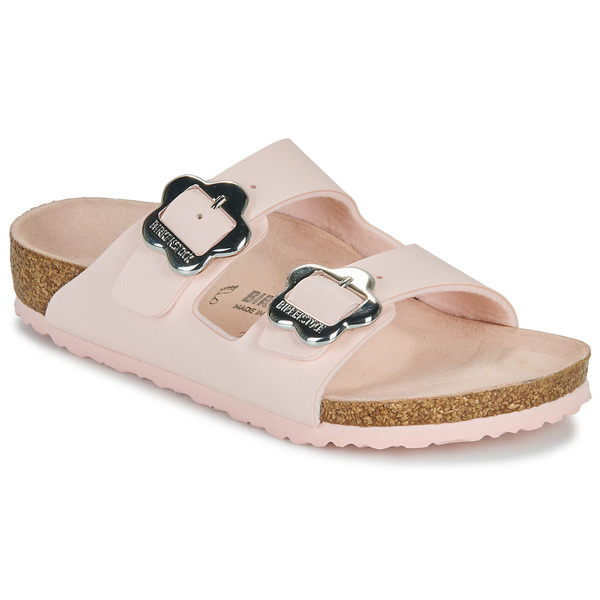  Birkenstock  Klapki Dziecko Birkenstock  Arizona Kids Flower Buckle Bf Light Rose  