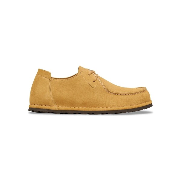  Birkenstock  Mokasyn Birkenstock  Utti Lace Suede Leather Narrow - Cork Brown  