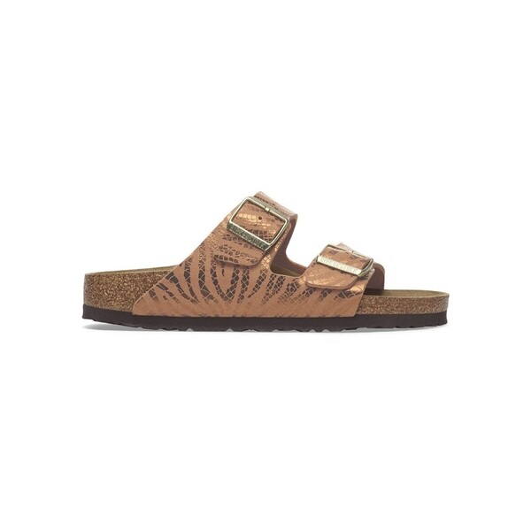  Birkenstock  Płaskie Sandały  Birkenstock  Arizona Bs Synthetik Narrow - Zebra Pecan  