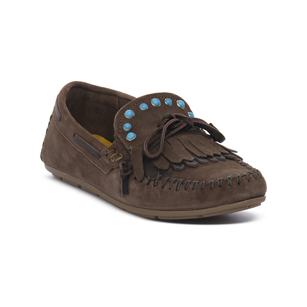  Café Noir  Buty żeglarskie Café Noir  Cafe ' Noir M005 Mocassino Taupe  