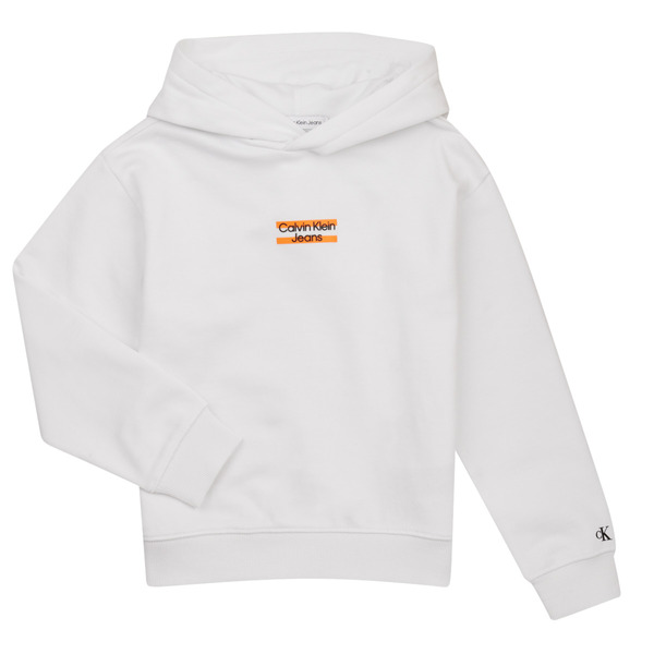  Calvin Klein Jeans  Bluzy Z Kapturem Calvin Klein Jeans  Mini Block Logo Hoodie  