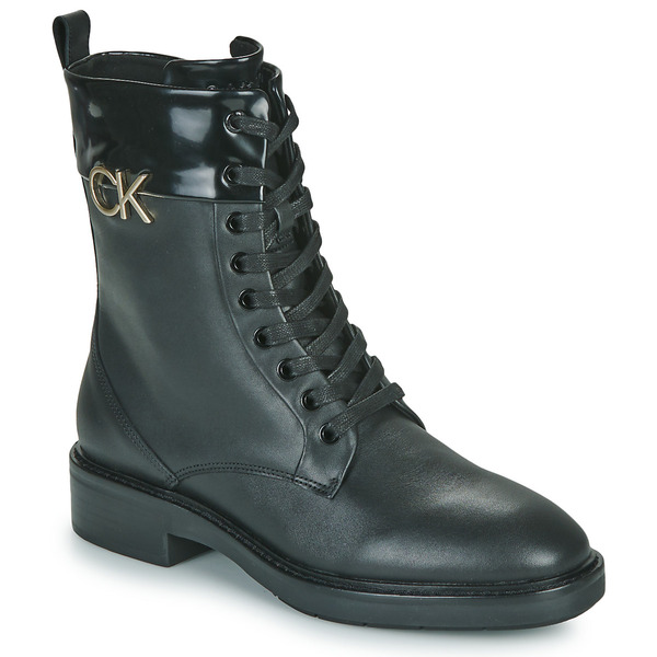 Calvin Klein Jeans  Buty Calvin Klein Jeans  Rubber Sole Combat Boot W/hw  