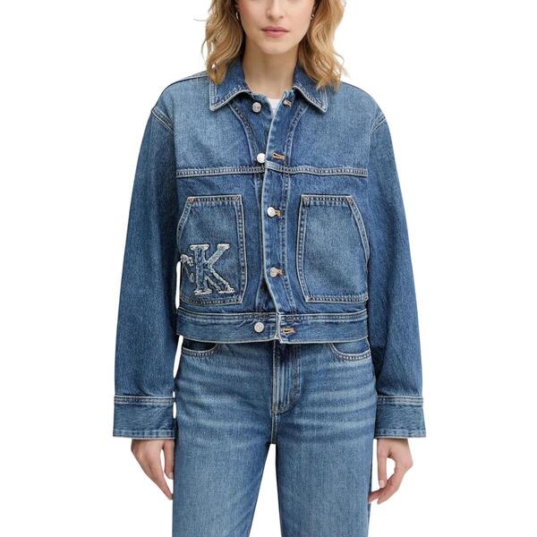  Calvin Klein Jeans  Kurtki Jeansowe Calvin Klein Jeans  Lv047e906g  