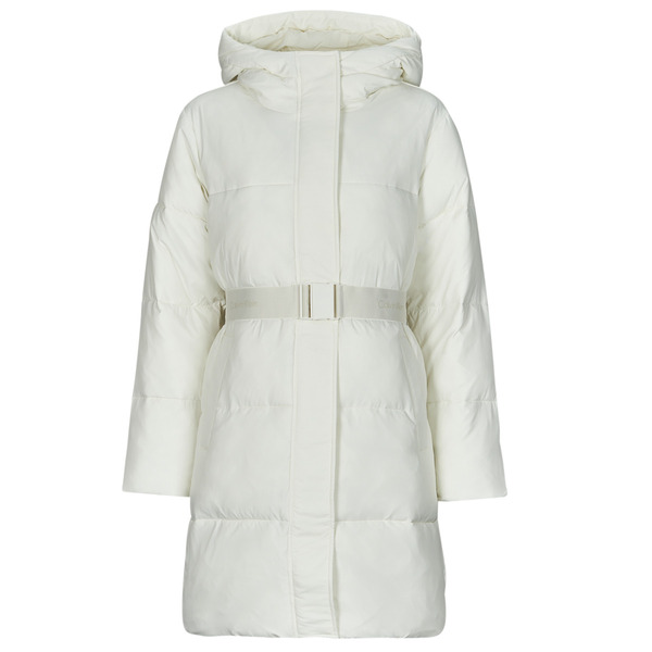  Calvin Klein Jeans  Kurtki Pikowane Calvin Klein Jeans  Logo Belt Long Puffer  