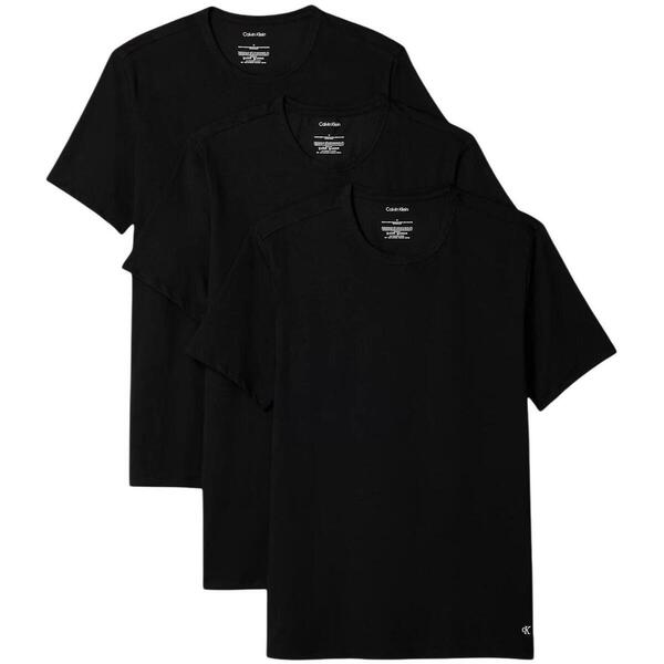  Calvin Klein Jeans  Podkoszulki Calvin Klein Jeans  S/s Crew Neck 3pk Lv00nb4185  
