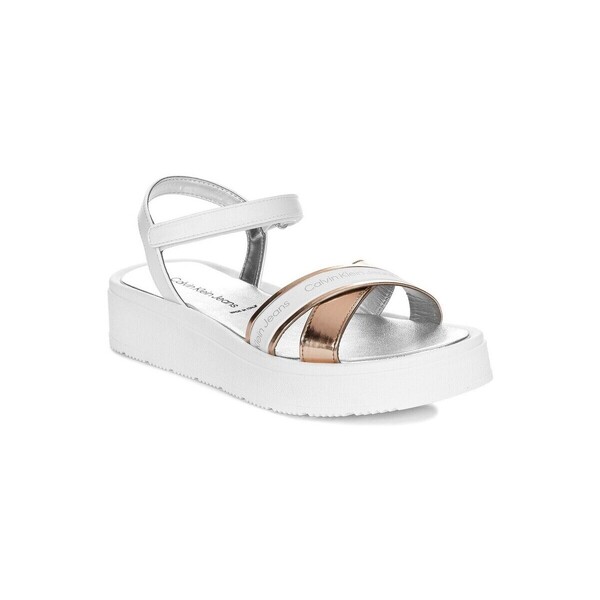  Calvin Klein Jeans  Sandały Na Koturnie Calvin Klein Jeans  V4a282056a081  