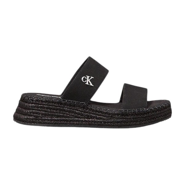  Calvin Klein Jeans  Sandały Na Koturnie Calvin Klein Jeans  Yw0yw01704-0gj  