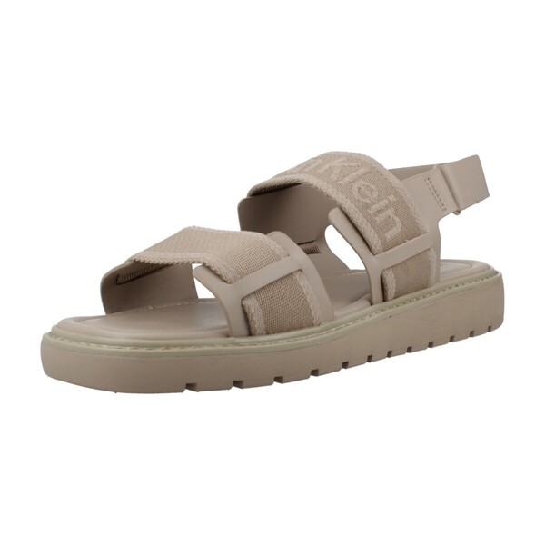  Calvin Klein Jeans  Sandały Na Obcasie Calvin Klein Jeans  Sq Molded Sandal Webb  