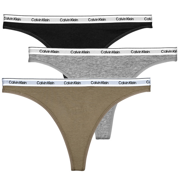  Calvin Klein Jeans  Stringi Calvin Klein Jeans  Thong X3  