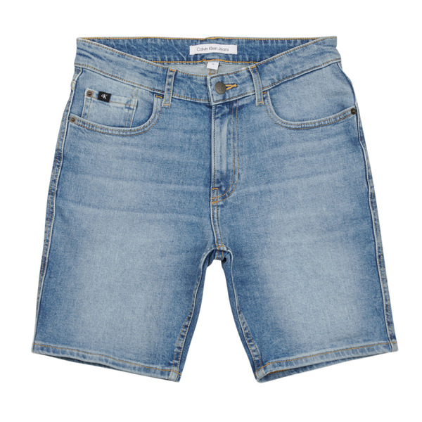  Calvin Klein Jeans  Szorty I Bermudy Dziecko Calvin Klein Jeans  Reg Short Mid Blue  