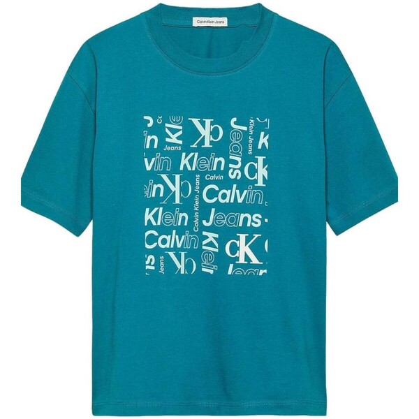 Calvin Klein Jeans  T-shirty Z Krótkim Rękawem Dziecko Calvin Klein Jeans  Ib0ib02106-lei  