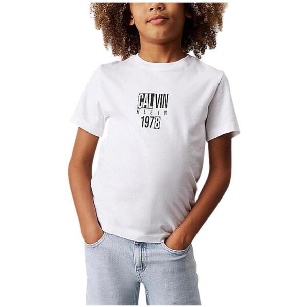  Calvin Klein Jeans  T-shirty Z Krótkim Rękawem Dziecko Calvin Klein Jeans  Ib0ib02456yaf  