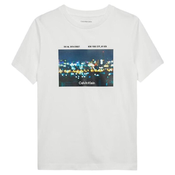  Calvin Klein Jeans  T-shirty Z Krótkim Rękawem Dziecko Calvin Klein Jeans  Ib0ib02630yaf  