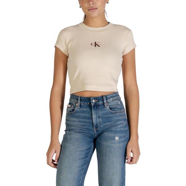  Calvin Klein Jeans  T-shirty Z Krótkim Rękawem Calvin Klein Jeans  Monogram Baby Tee Lv047ab802  