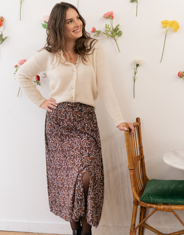  Céleste  Spódnice Midi  Céleste  Camelias  