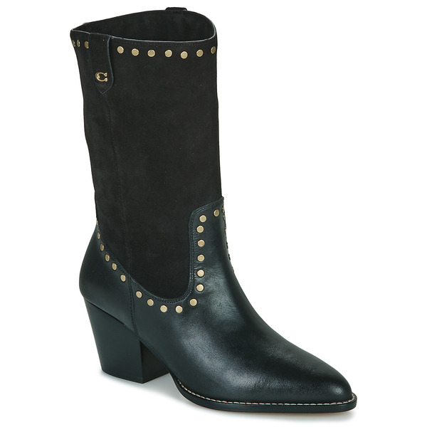  Coach  Kozaki Na Obcasie Coach  Pheobe Leather Bootie  