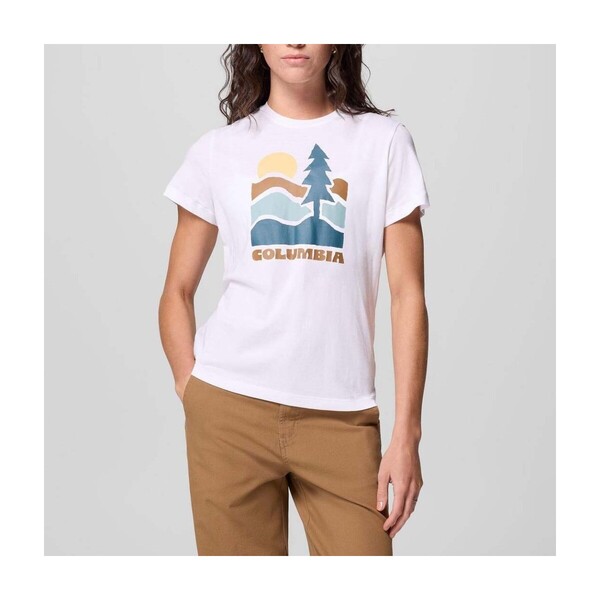  Columbia  T-shirty Z Krótkim Rękawem Columbia  Ruby Springs Graphic Fit  