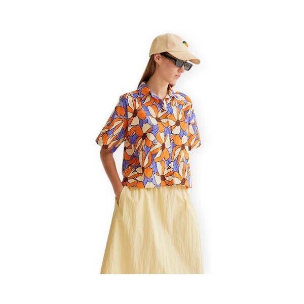  Compania Fantastica  Bluzki Compania Fantastica  Compañia Fantástica Shirt 41012 - Flowers 22  