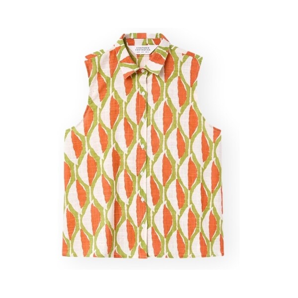 Compania Fantastica  Bluzki Compania Fantastica  Compañia Fantástica Shirt 43111 - Geometric 3  