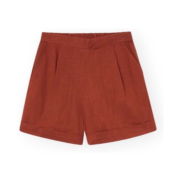  Compania Fantastica  Szorty I Bermudy Compania Fantastica  Compañia Fantástica Shorts 43123 - Brown  
