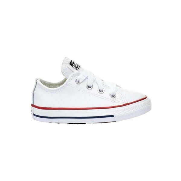  Converse  Buty Dziecko Converse  Baskets  Chuck Taylor All Star Cuir Blanc  