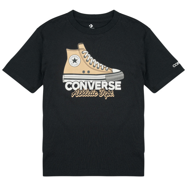  Converse  T-shirty Z Krótkim Rękawem Dziecko Converse  Cnv Snkr Gfx Tee  