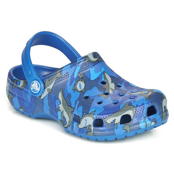  Crocs  Chodaki Dziecko Crocs  Classic Shark Clog  