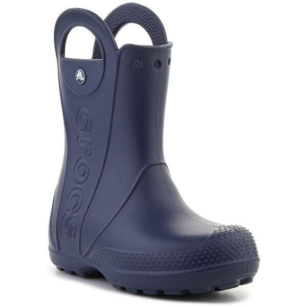  Crocs  Kalosze Dziecko Crocs  Handle It Rain Boot Kids Navy 211052-410  