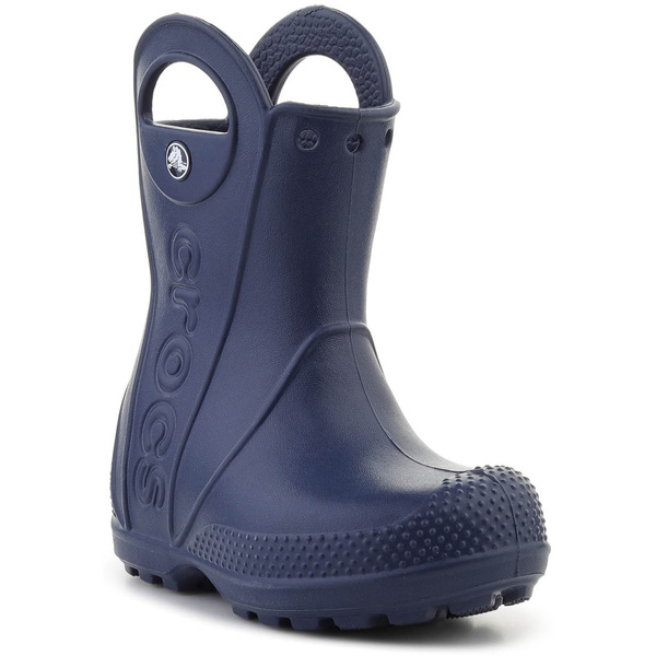  Crocs  Kalosze Dziecko Crocs  Handle It Rain Boot Kids T Navy 211056-410  