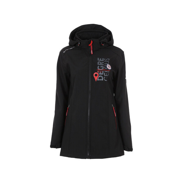  Degré Celsius  Kurtki Krótkie Degré Celsius  Blouson Softshell Femme Acalmi  