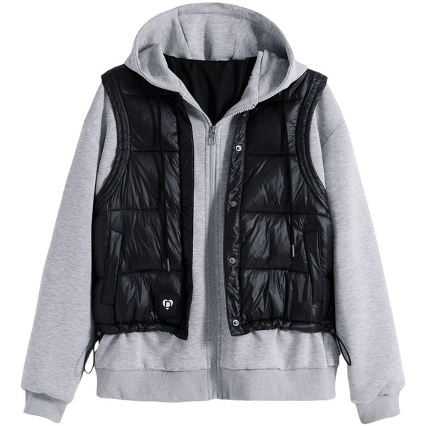  Desigual  Bluzy Z Kapturem Desigual  Sweat_chaleco 25wwsk05  