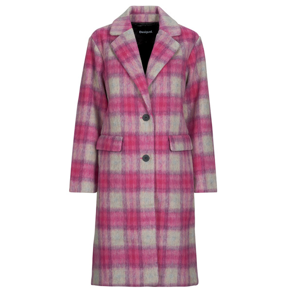  Desigual  Płaszcze Desigual  Pinkcheck  