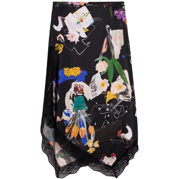  Desigual  Spódnice Midi  Desigual  Fal_vent_arty 26swfw03  