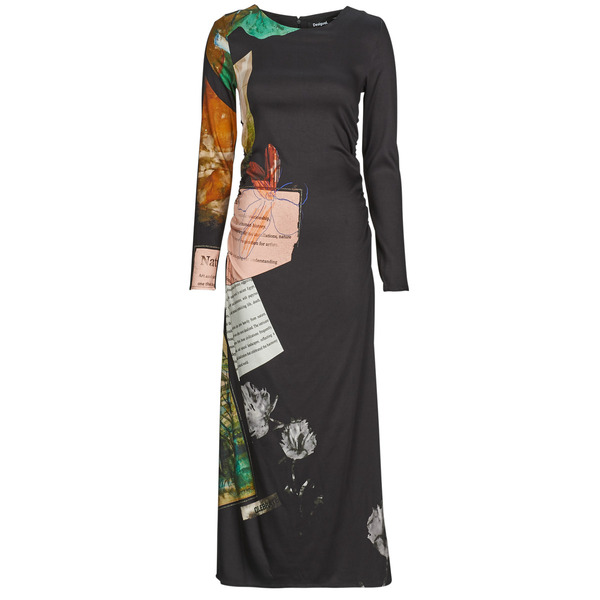  Desigual  Sukienki Długie Desigual  Patch Fiona  