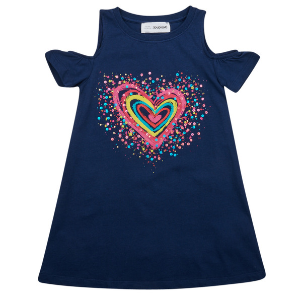  Desigual  Sukienki Krótkie Dziecko Desigual  Vest_bloom  