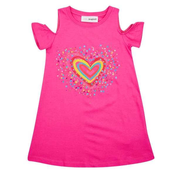  Desigual  Sukienki Krótkie Dziecko Desigual  Vest_bloom  