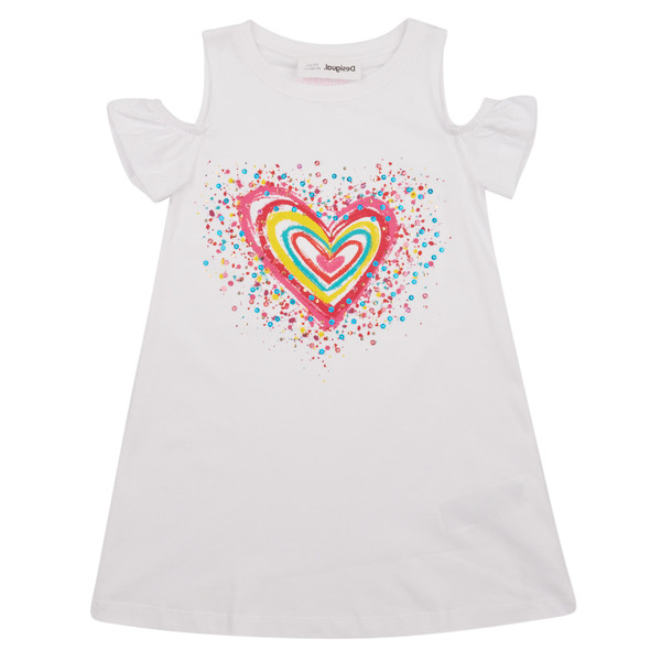  Desigual  Sukienki Krótkie Dziecko Desigual  Vest_bloom  