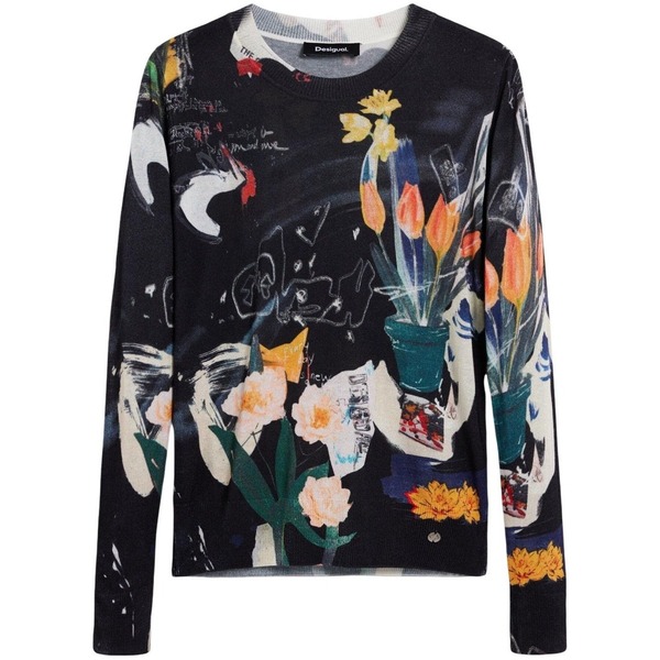  Desigual  Swetry Desigual  Jers_nantes_lacroix 26swjf35  