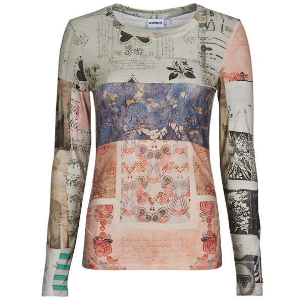  Desigual  T-shirty Z Długim Rękawem Desigual  Limbani  