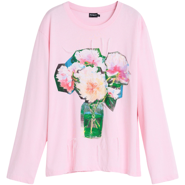  Desigual  T-shirty Z Długim Rękawem Desigual  Repris_ts_abroath 26swtkx4  