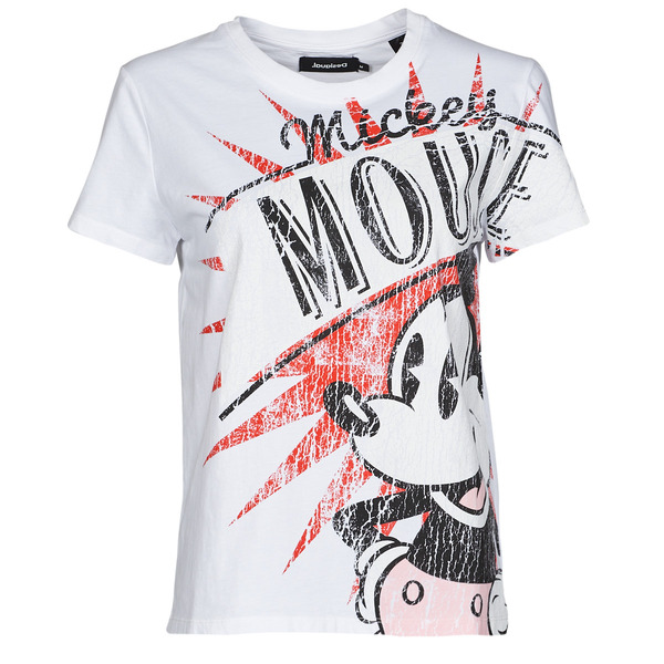 Desigual  T-shirty Z Krótkim Rękawem Desigual  Ts_mickey Boom  