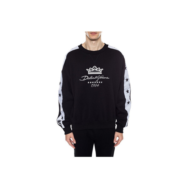  D&g  Bluzy D&g  Sweatshirt G9of9t G7slz N0000 Black  